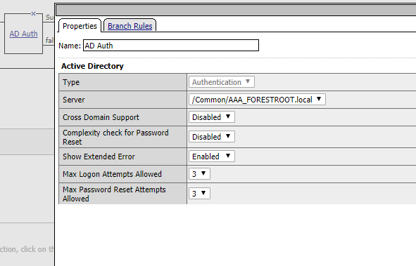 F5 Big IP AAD BASIC NTLM