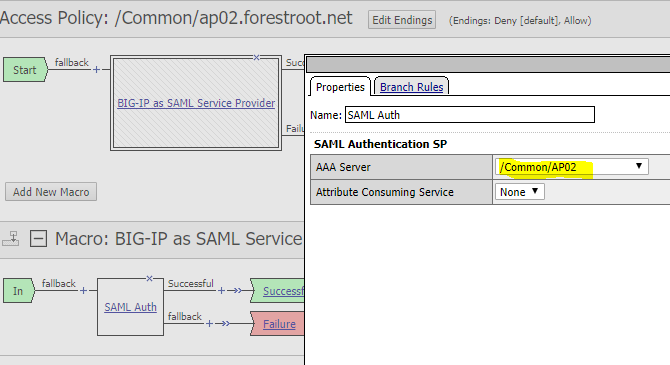 F5 Big IP AAD BASIC NTLM