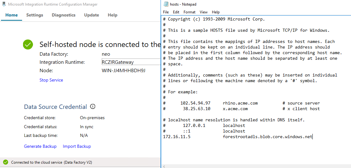 Privately moving data to Azure Storage